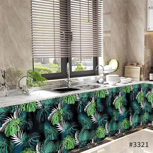 Lababo Kitchen Curtain Short Curtain 100*70cm Cover Cabinet Curtain Sink Curtain