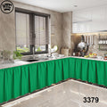 Kitchen Sink Curtain with Non-Ring Design  70x150cm