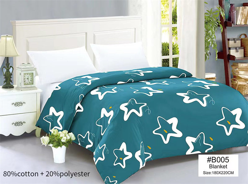 Blanket Light Luxury KING SIZE Blankets Quilt Duvet for Bed Sheets Bedding Cover 180X220cm