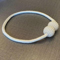 1PCS Magnetic Curtain Pearl Ball Curtain Tiebacks Tiebacks Clips Decorative Rope Hold Back Tie Curtain Decoration