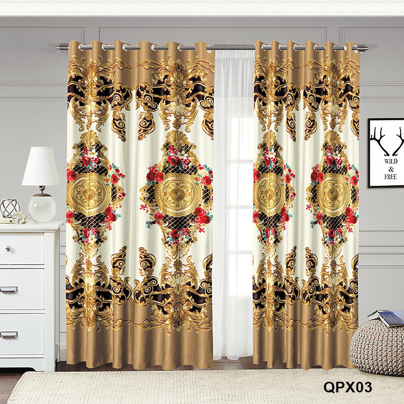 HTC 130X200cm Window Curtains With 6 Rings Curtain For Livingroom Ring For Curtains 24 Colors 1Pcs Curtains For Window COD