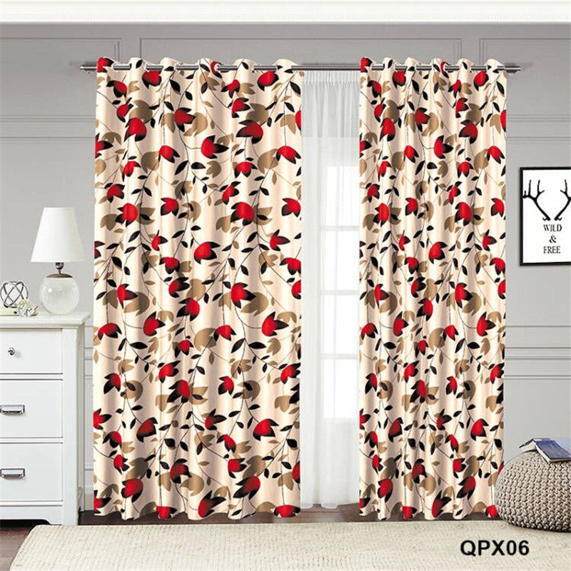 HTC 130X200cm Window Curtains With 6 Rings Curtain For Livingroom Ring For Curtains 24 Colors 1Pcs Curtains For Window COD