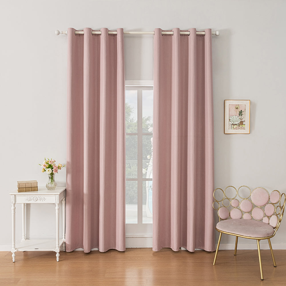 140×220cm Full Shading Curtain Super Soundproof Heat Insulation 100% Blackout Curtain
